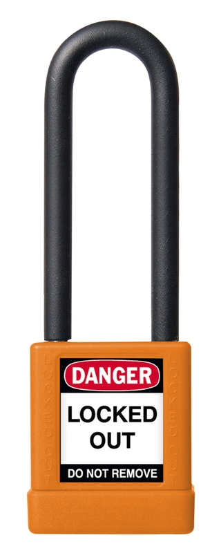 Brass Body Padlock With Plastic Cover - 1 3/4 Inch Body – Lockout/Tagout