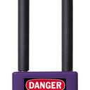 Brass Body Padlock With Plastic Cover - 1 3/4 Inch Body – Lockout/Tagout