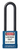 PLASTIC BODY ALUMINUM PADLOCKS WITH DIELECTRIC POLY-WRAP STEEL SHACKLE