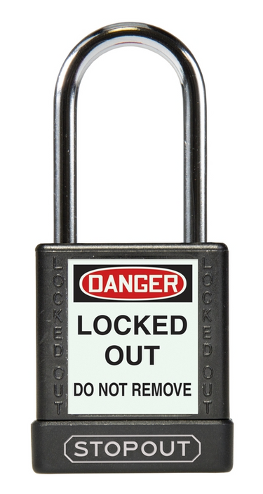 Plastic Body Aluminum Padlocks with Hardened Steel Shackle - 1.75" Body – Lockout/Tagout