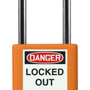 Plastic Body Aluminum Padlocks with Hardened Steel Shackle - 1.75" Body – Lockout/Tagout