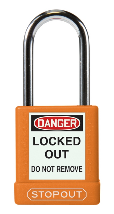 Plastic Body Aluminum Padlocks with Hardened Steel Shackle - 1.75" Body – Lockout/Tagout