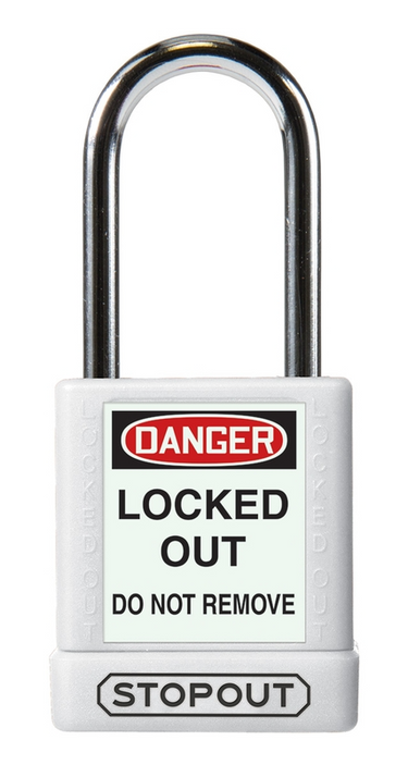 Plastic Body Aluminum Padlocks with Hardened Steel Shackle - 1.75" Body – Lockout/Tagout