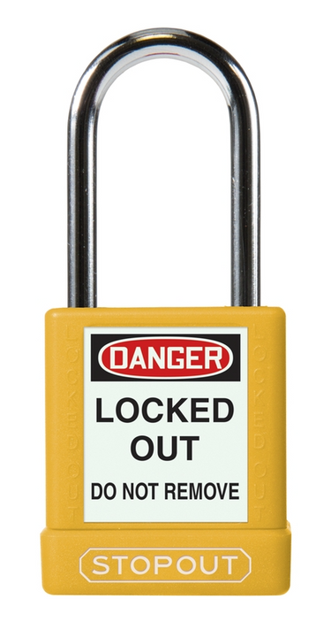 Plastic Body Aluminum Padlocks with Hardened Steel Shackle - 1.75" Body – Lockout/Tagout
