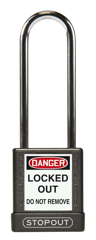 Plastic Body Aluminum Padlocks with Hardened Steel Shackle - 1.75" Body – Lockout/Tagout