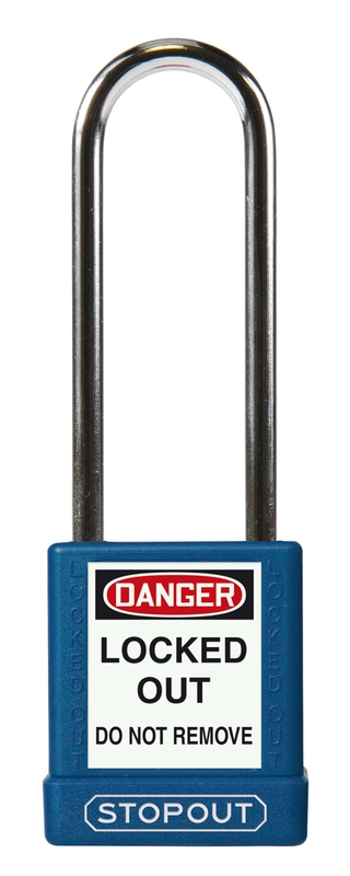 Plastic Body Aluminum Padlocks with Hardened Steel Shackle - 1.75" Body – Lockout/Tagout