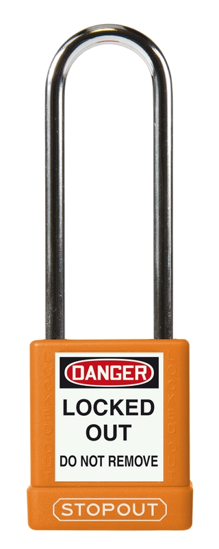 Plastic Body Aluminum Padlocks with Hardened Steel Shackle - 1.75" Body – Lockout/Tagout
