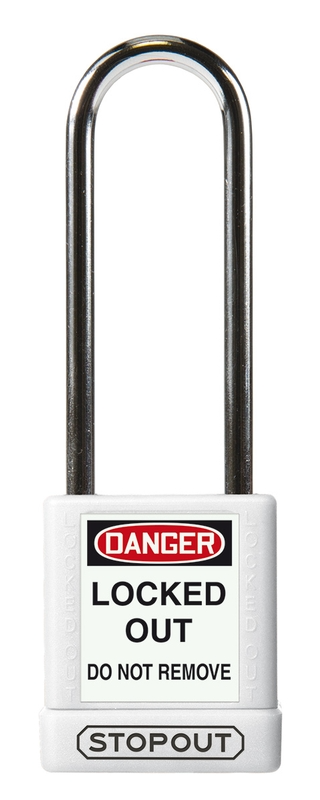 Plastic Body Aluminum Padlocks with Hardened Steel Shackle - 1.75" Body – Lockout/Tagout