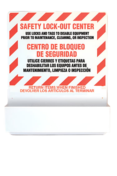 Heavy-Duty Aluminum Big Pocket Lockout Board - Board Only – Lockout/Tagout
