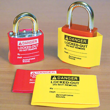 Padlock Cover Labels – Lockout/Tagout