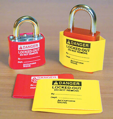 Padlock Cover Labels – Lockout/Tagout