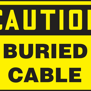 OSHA Caution Safety Label: Buried Cable – Signs & Labels
