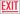 EXIT (ARROW LEFT)