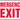 Safety Sign: Emergency Exit – Signs & Labels