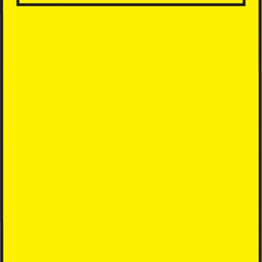 ANSI Caution Safety Tag: Blank - Signature - Date – Lockout/Tagout