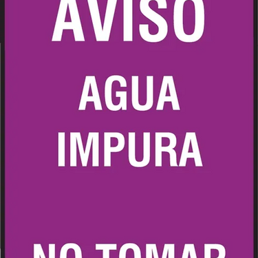 Safety Tag: Warning - Recycled/Reclaimed Water Do Not Drink – Lockout/Tagout