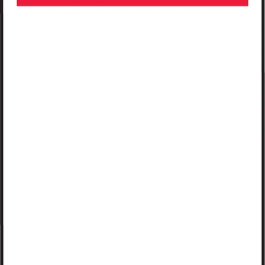Blank Danger Tags – Lockout/Tagout