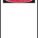 Jumbo OSHA Danger Safety Tag: Blank – Lockout/Tagout