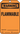 Safety Tag, Header: WARNING, Legend: FLAMMABLE