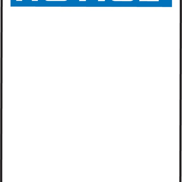 OSHA Notice Safety Tag: Blank/Do Not Remove – Lockout/Tagout