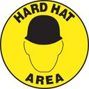 Floor Sign: Hard Hat Area – Signs & Labels