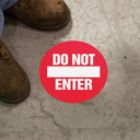 Floor Sign: Do Not Enter – Signs & Labels