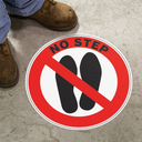 Floor Sign: No Step – Signs & Labels