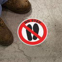 Floor Sign: No Step – Signs & Labels