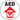 Slip-Gard™ Floor Sign: AED
