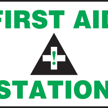 Safety Sign: First Aid Station – Signs & Labels