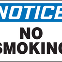 OSHA Notice Smoking Control Sign: No Smoking – Signs & Labels