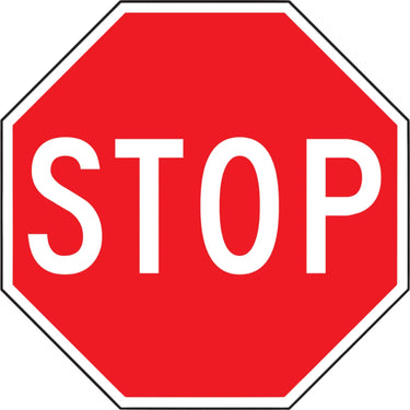 Safety Sign: Stop – Signs & Labels