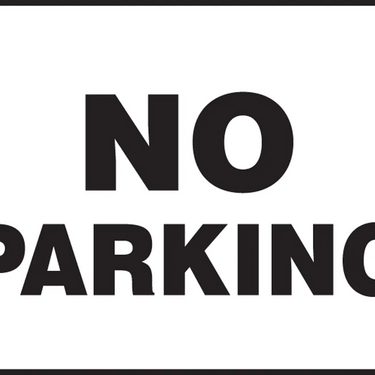Safety Sign: No Parking – Signs & Labels