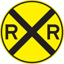Rail Sign: Highway-Rail Grade Crossing – Signs & Labels