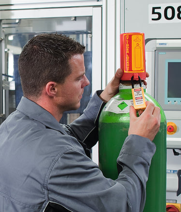 ABUS P606 Gas Bottle Lockout – Lockout/Tagout