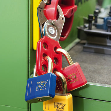 ABUS H751/H752 Aluminum Multipoint Lockout Hasp – Lockout/Tagout