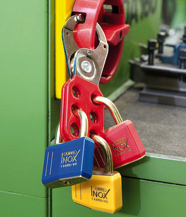 ABUS H751/H752 Aluminum Multipoint Lockout Hasp – Lockout/Tagout