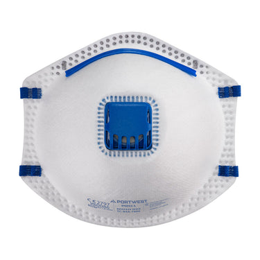 Portwest P201 N95 Valved Cup Respirator - 10 Pack
