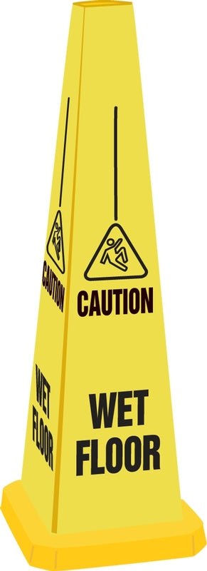 Quad-Warning Safety Cones – Signs & Labels