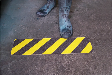 Rectangular Floor Sign: Caution – Signs & Labels