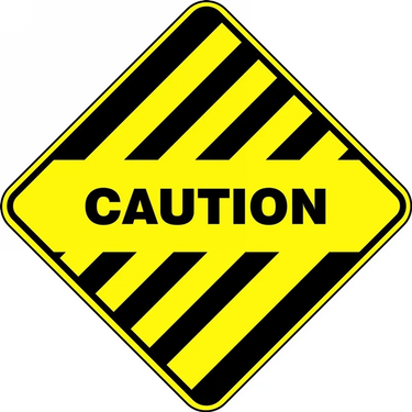 Diamond Floor Sign: Caution – Signs & Labels
