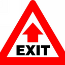 Floor Sign: Exit – Signs & Labels