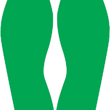 Floor Shape: Footprints – Signs & Labels