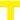Tough-Mark™ Heavy Duty Floor Marking Shapes: T-Corner