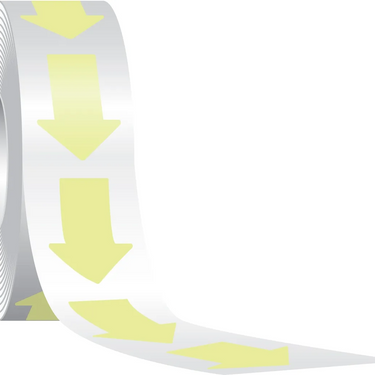 Glow-In-The-Dark Shapes: Arrow – Signs & Labels