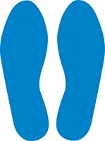 Floor Shape: 12-Inch Footprint – Signs & Labels