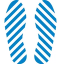 Floor Shape: 12-Inch Footprint – Signs & Labels