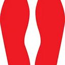 Floor Shape: 12-Inch Footprint – Signs & Labels