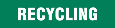 High Performance Message Floor Strips: Recycling – Signs & Labels