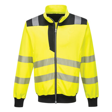Portwest PW370 PW3 Class 3 Full Zip Sweatshirt